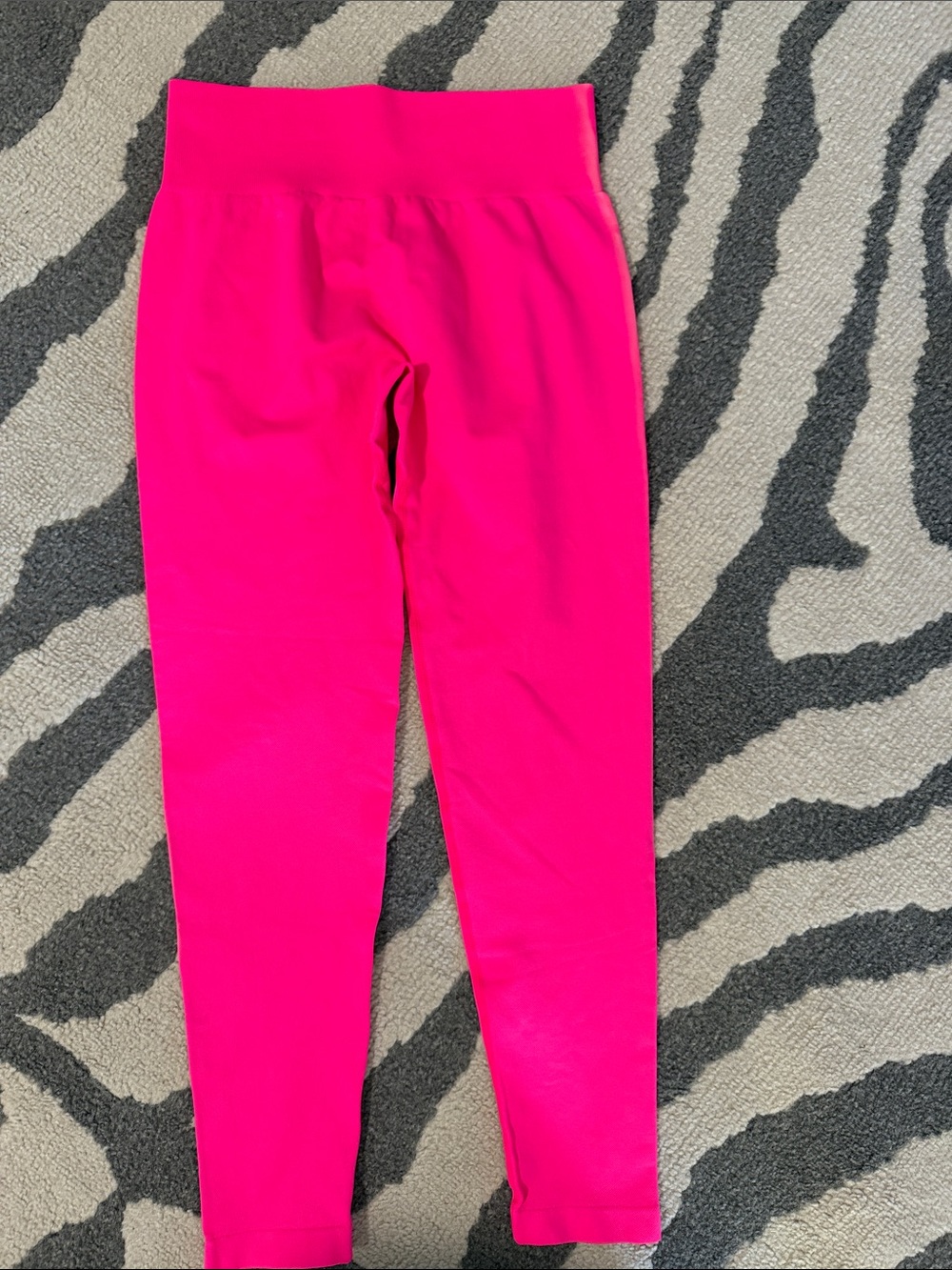 High-Rise Hot Pink Performance Leggings